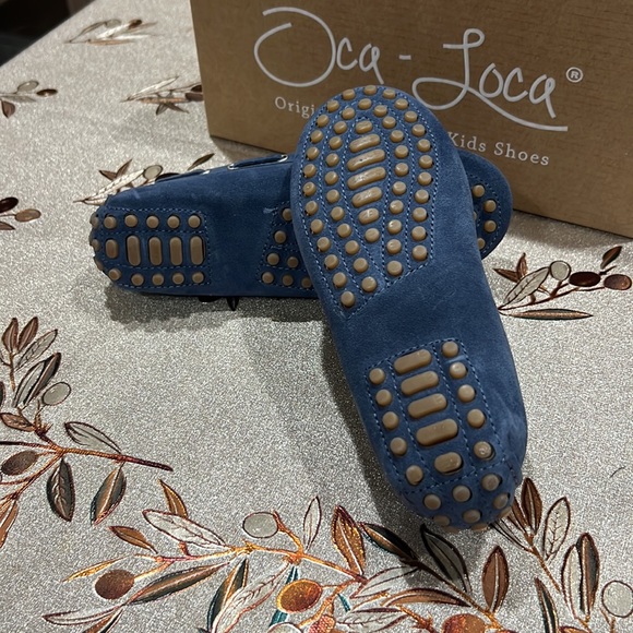 Oca-Loca Toddler Suede Loafers - Picture 10 of 12
